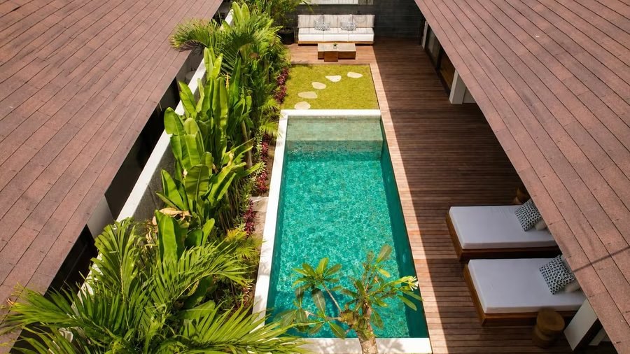 Villa and pool built by Neptune Property